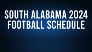 South Alabama 2024 Football Schedule, Record, Results