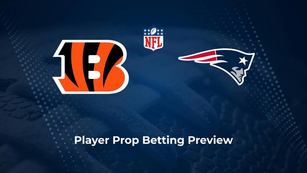 Bengals vs. Patriots Player Props & Odds – Week 1