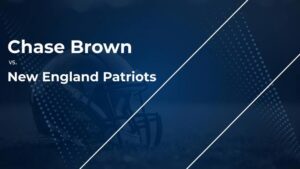 Chase Brown and the Bengals vs. the Patriots: Week 1 Stats, Matchup, Game Info