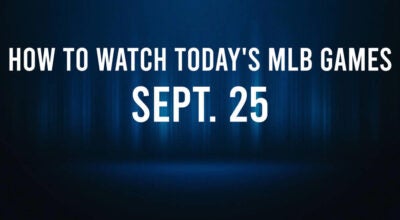 How to Watch MLB Baseball on Wednesday, Sept. 25: TV Channel, Live Streaming, Start Times