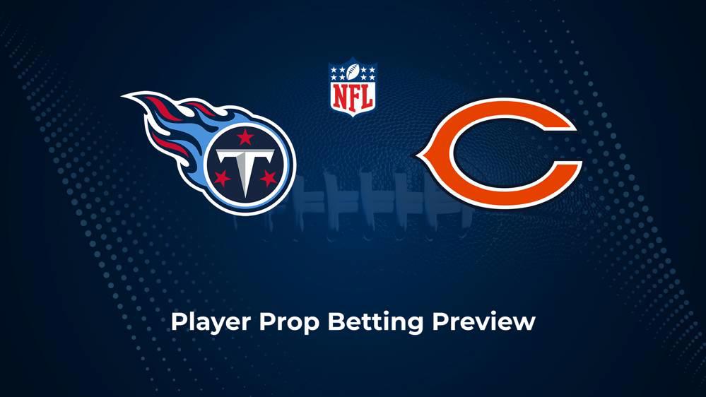 Titans vs. Bears Player Props & Odds – Week 1