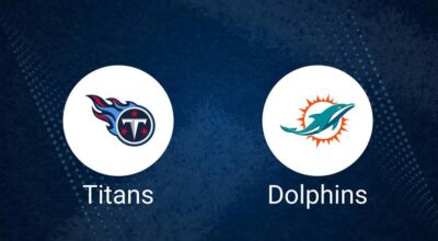 Titans vs. Dolphins Predictions & Picks: Odds, Moneyline, Spread - Monday Night Football Week 4