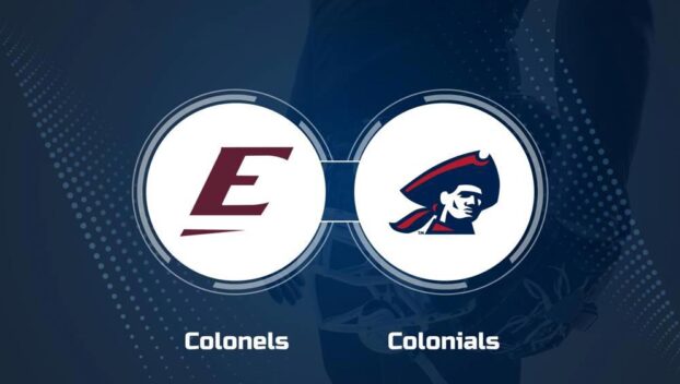 Where to Watch Eastern Kentucky vs. Robert Morris on TV or Streaming Live - Sept. 28