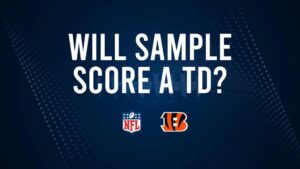 Will Drew Sample Score a Touchdown Against the Patriots in Week 1?