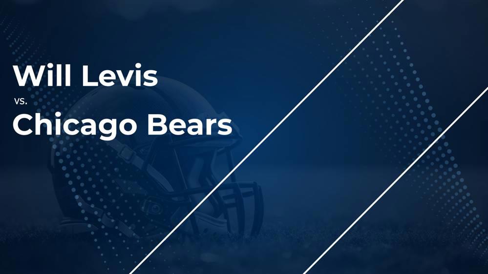 Will Levis and the Titans vs. the Bears: Week 1 Stats, Matchup, Game Info