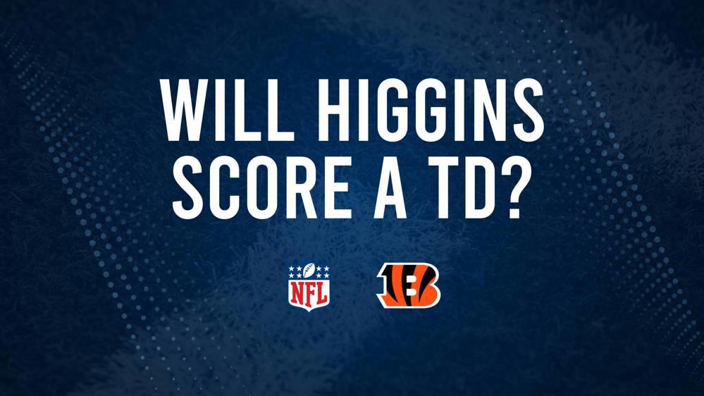 Will Tee Higgins Score a Touchdown Against the Commanders on Monday Night Football in Week 3?