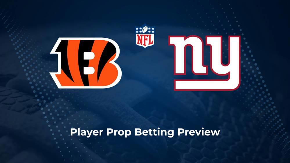 Bengals vs. Giants Player Props & Odds – Week 6