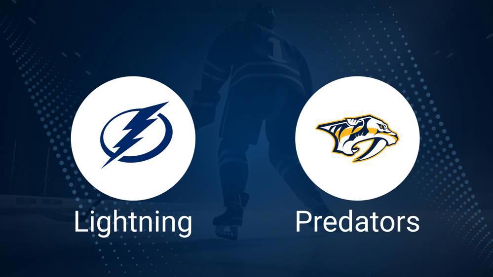 How to Pick the Lightning vs. Predators Game with Odds, Spread, Betting Line and Stats – October 28