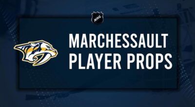 Jonathan Marchessault Player Prop Bets for the Predators vs. Red Wings Game - October 19