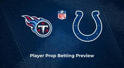 Titans vs. Colts Player Props & Odds – Week 6