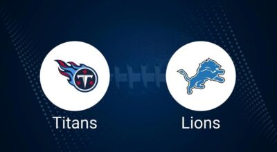 Titans vs. Lions: Odds, Moneyline, and Spread - Week 8