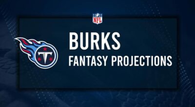 Treylon Burks Fantasy Projections: Week 6 vs. the Colts