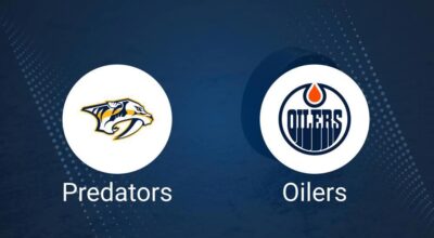 Where to Watch Nashville Predators vs. Edmonton Oilers on TV or Streaming Live - October 31