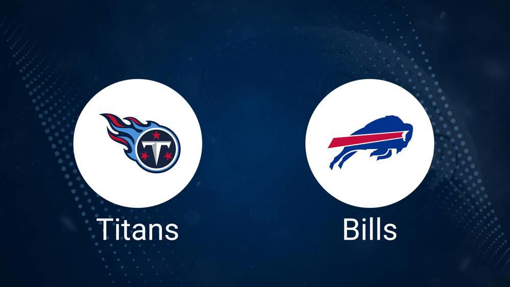 Where to Watch Titans vs. Bills on TV or Streaming Live - Oct. 20