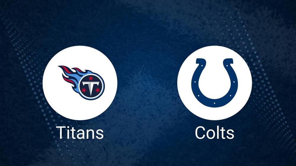 Where to Watch Titans vs. Colts on TV or Streaming Live - Oct. 13