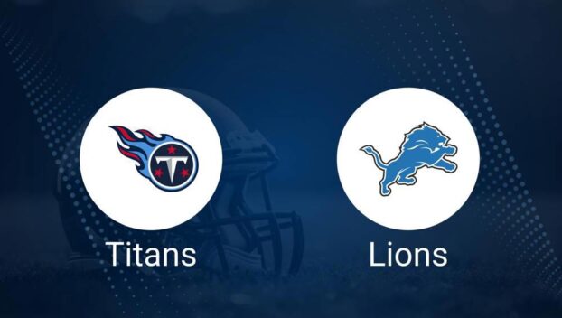 Where to Watch Titans vs. Lions on TV or Streaming Live - Oct. 27