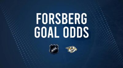 Will Filip Forsberg Score a Goal Against the Blackhawks on October 25?