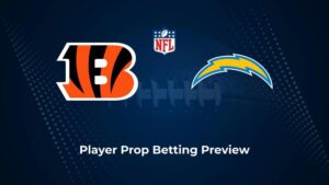 Bengals vs. Chargers Player Props & Odds – Week 11