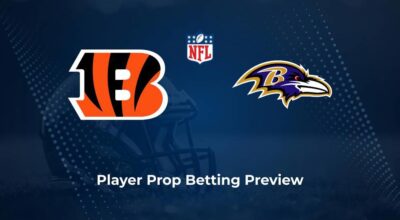 Bengals vs. Ravens Player Props & Odds – Week 10