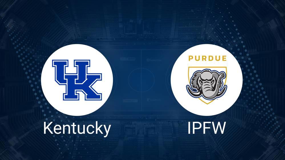 How to Watch Kentucky vs. Purdue Fort Wayne Women's Basketball on TV or Live Stream - November 18