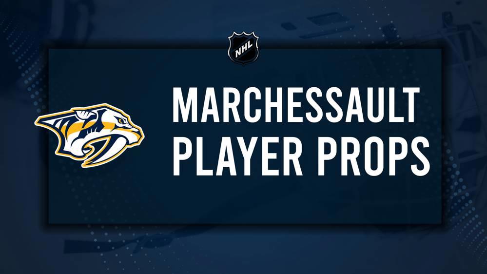 Jonathan Marchessault Player Prop Bets for the Predators vs. Canucks Game - November 17