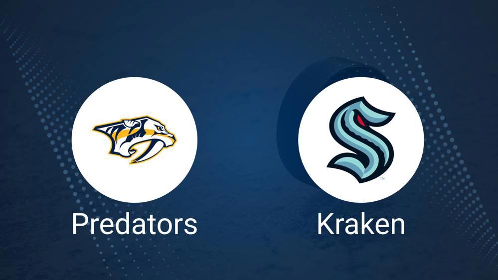 Predators vs. Kraken Injury Report Today - November 20