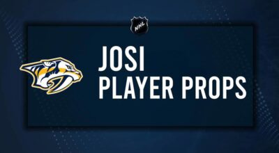 Roman Josi Player Prop Bets for the Predators vs. Lightning Game - November 29