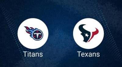 Titans vs. Texans Predictions & Picks: Odds, Moneyline, Spread - Week 12