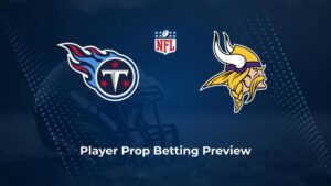 Titans vs. Vikings Player Props & Odds – Week 11