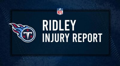 Will Calvin Ridley Play in Week 10? NFL Injury Status, News & Updates