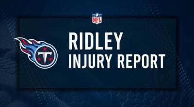 Will Calvin Ridley Play in Week 9? NFL Injury Status, News & Updates