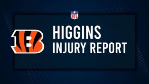 Will Tee Higgins Play in Week 11? NFL Injury Status, News & Updates