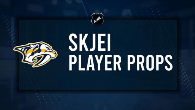 Brady Skjei Player Prop Bets for the Predators vs. Penguins Game - December 19