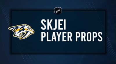 Brady Skjei Player Prop Bets for the Predators vs. Senators Game - December 7