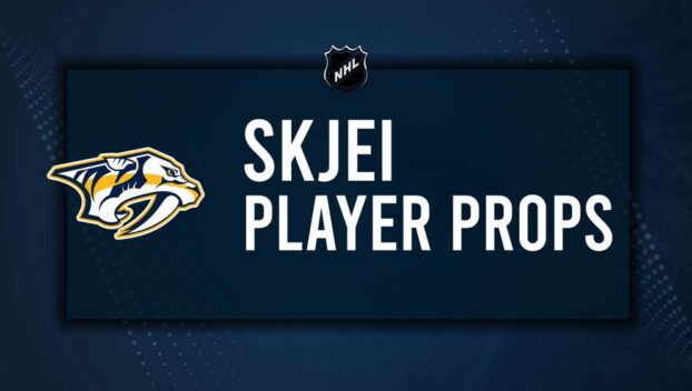 Brady Skjei Player Prop Bets for the Predators vs. Senators Game - December 7