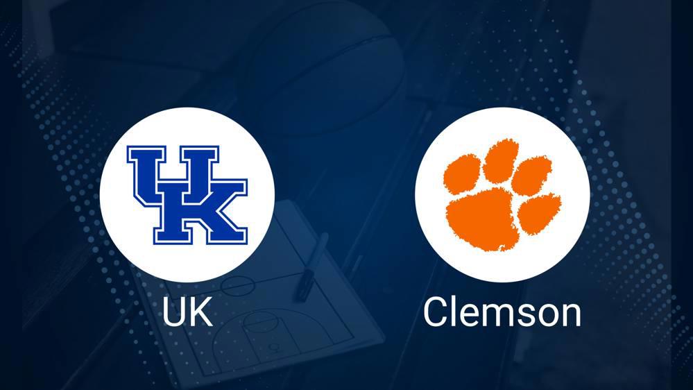 How to Watch Kentucky vs. Clemson on TV or Live Stream - December 3