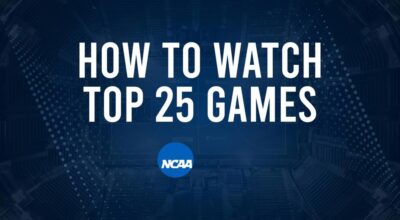 How to Watch Top 25 College Basketball Games - Tuesday, December 24