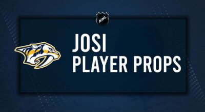 Roman Josi Player Prop Bets for the Predators vs. Senators Game - December 7