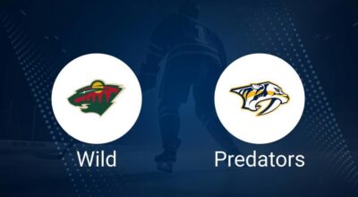 Wild vs. Predators Injury Report Today - December 31