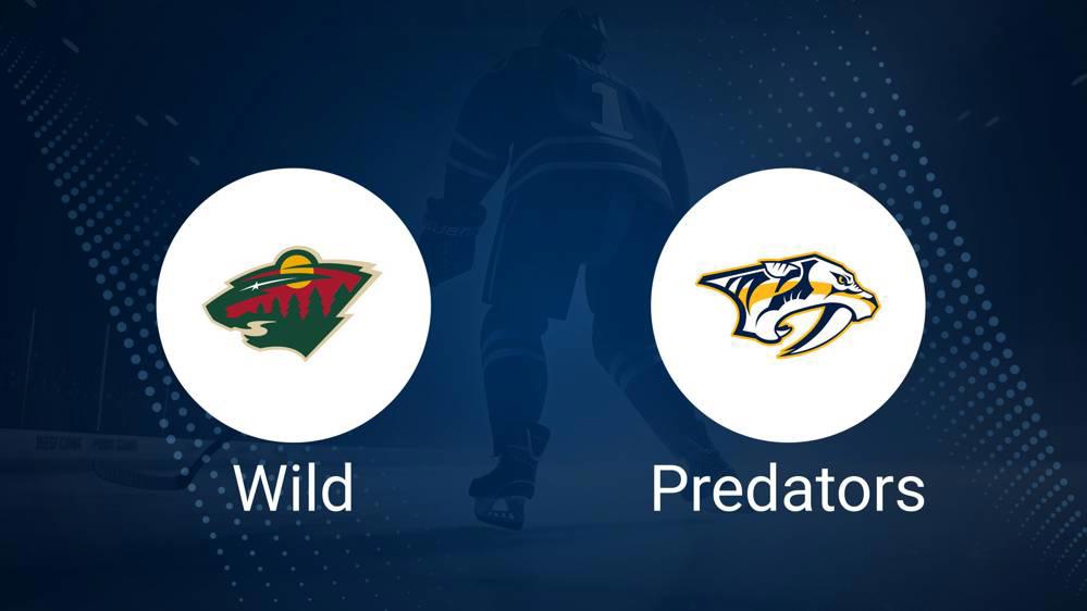 Wild vs. Predators Injury Report Today - December 31