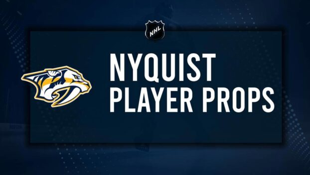 Gustav Nyquist Player Prop Bets for the Predators vs. Ducks Game - January 25