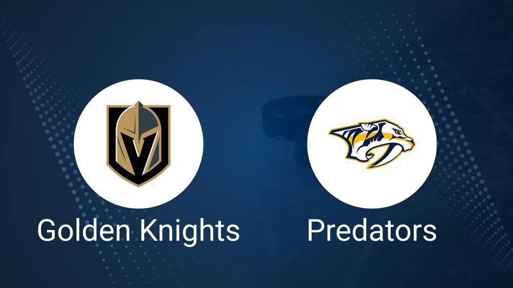 How to Pick the Predators vs. Golden Knights Game with Odds, Spread, Betting Line and Stats – January 14