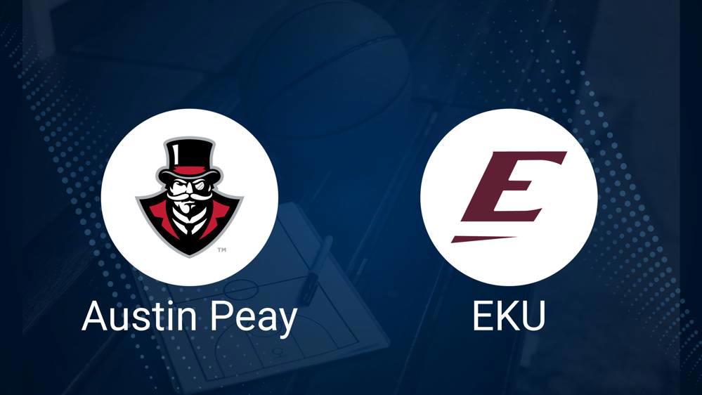 How to Watch Austin Peay vs. Eastern Kentucky Women's Basketball on TV or Live Stream - January 2