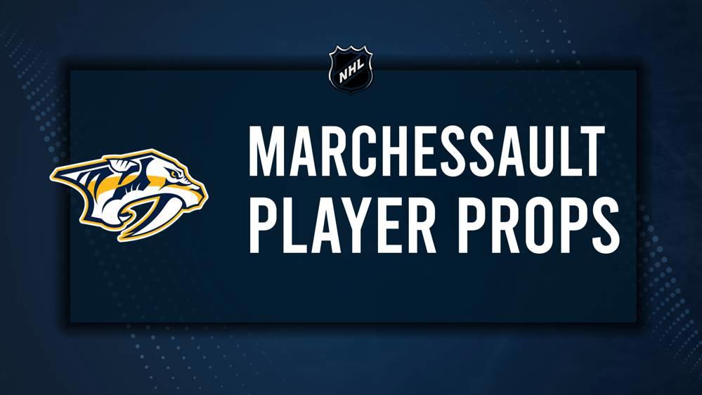 Jonathan Marchessault Player Prop Bets for the Predators vs. Capitals Game - January 11