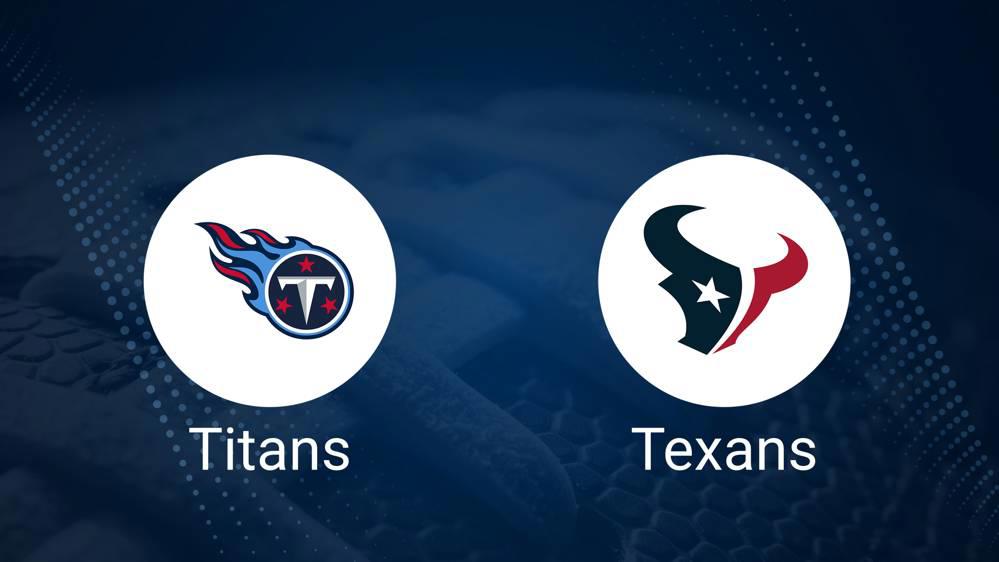 Where to Watch Titans vs. Texans on TV or Streaming Live - Jan. 5