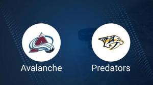 Where to Watch Colorado Avalanche vs. Nashville Predators on TV or Streaming Live - February 22