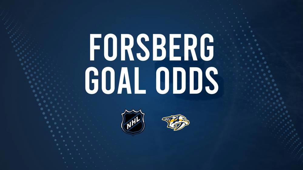 Will Filip Forsberg Score a Goal Against the Avalanche on February 22?