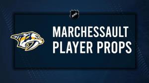 Jonathan Marchessault Player Prop Bets for the Predators vs. Islanders Game - March 1