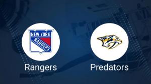 Rangers vs. Predators Injury Report Today - March 2