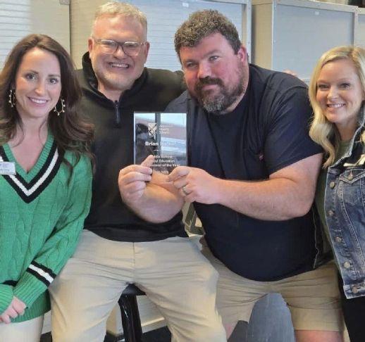 Brian Helton named district’s top special educator